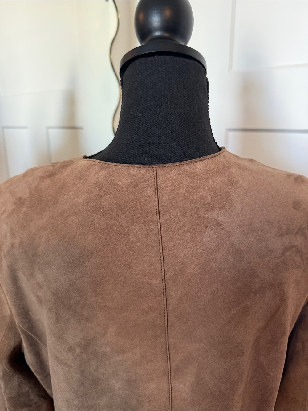 Weekend Max Mara Camel Suede Long Trench Coat - Picture 7 of 13